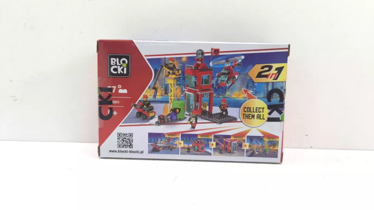 KLOCKI BLOCKI – MY FIRE BRIGADE 2 W 1 KB0851