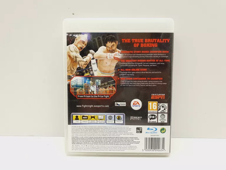 FIGHT NIGHT CHAMPION SONY PLAYSTATION 3 (PS3)