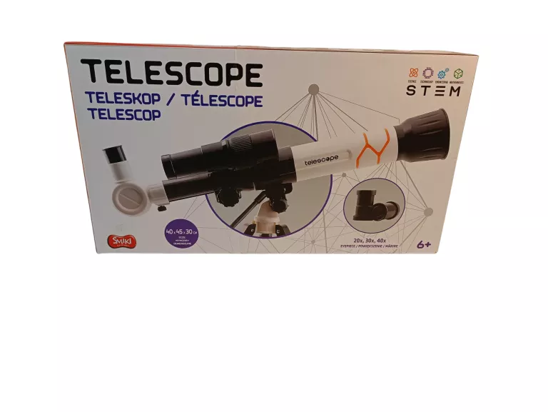 TELESKOP DLA DZIECI POWIĘKSZENIE 40X