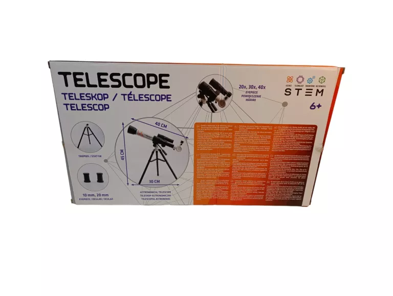 TELESKOP DLA DZIECI POWIĘKSZENIE 40X
