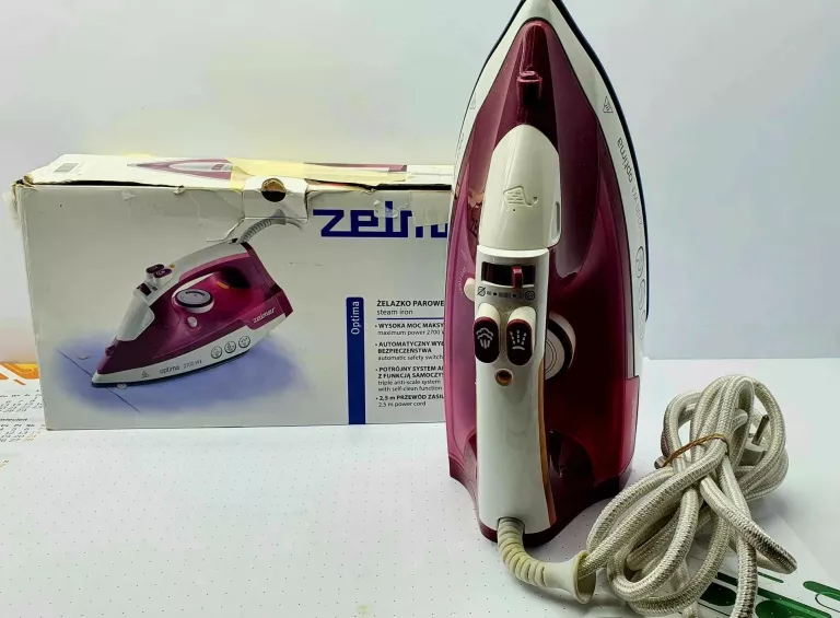 ŻELAZKO PAROWE ZELMER OPTIMA IR0620 2300- 2700 W