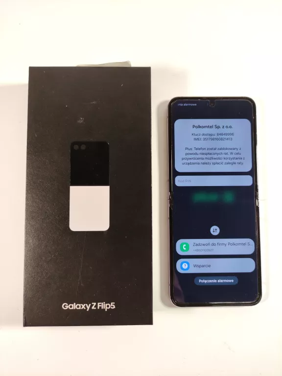 TELEFON SAMSUNG GALAXY Z FLIP 5 8/512GB KOMPLET OPIS