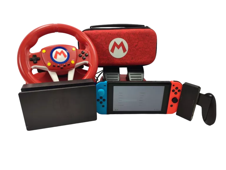 KONSOLA NINTENDO SWITCH HAC-001(-01) KIEROWNICA HORI MARIO KART RACING WHE