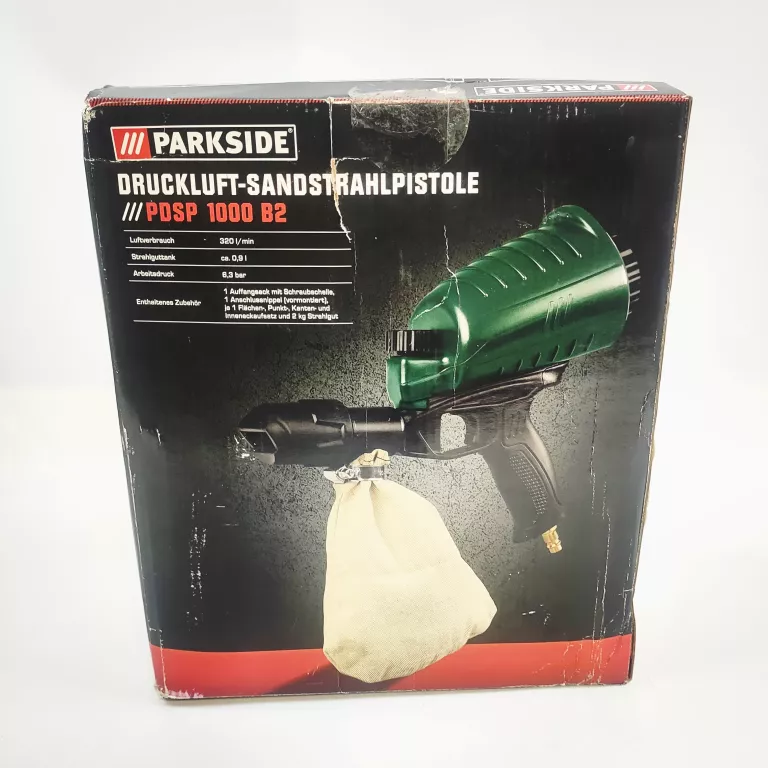 PARKSIDE PDSP 1000 B2 PISTOLET DO PIASKOWANIA