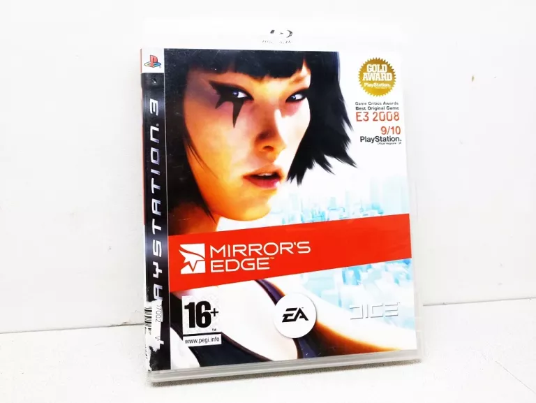 GRA PS3 MIRRORS EDGE GOLD AWARD