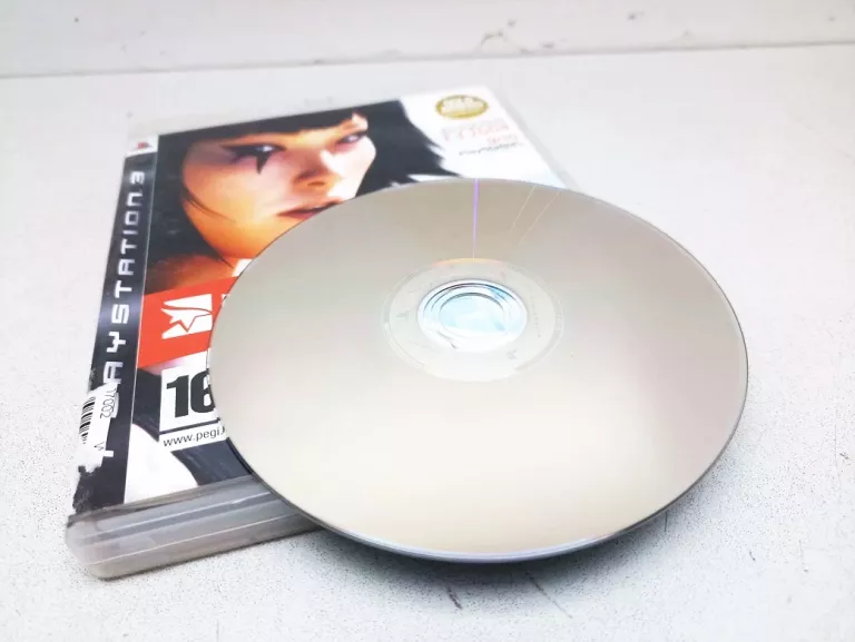 GRA PS3 MIRRORS EDGE GOLD AWARD