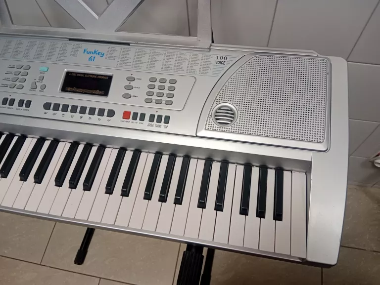 FUNKEY 61 EDITION KEYBOARD ORGANY ZE STOJAKIEM