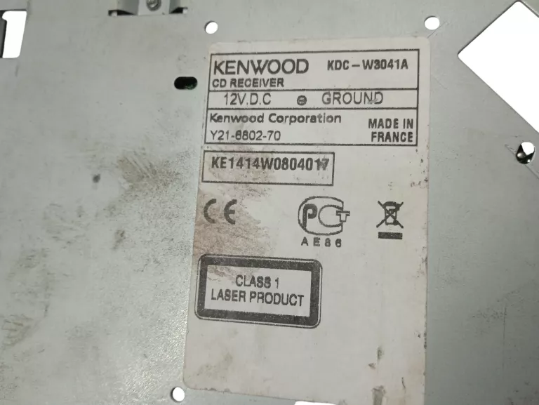 RADIO KENWOOD KDC-W3041