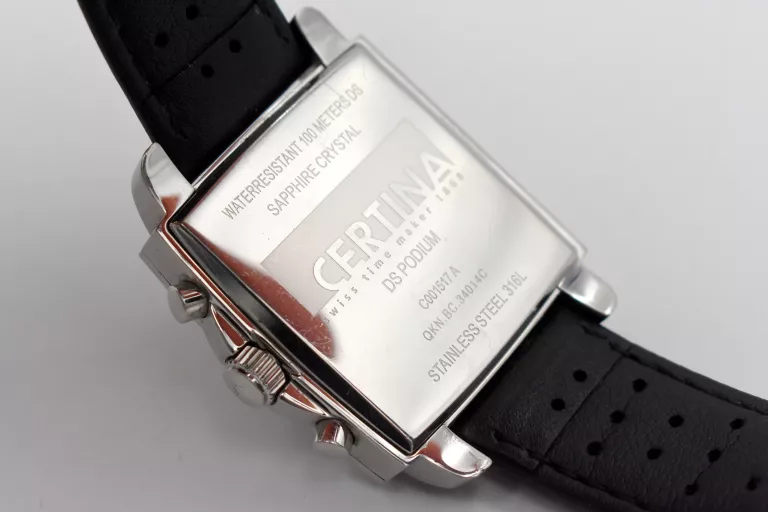 CERTINA DS PODIUM SQUARE CHRONO C001.517.16.057.00
