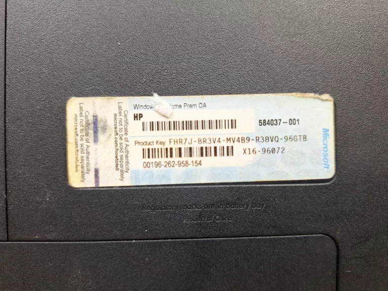 LAPTOP HP 655 RAM 4GB 298GB + ZASILACZ