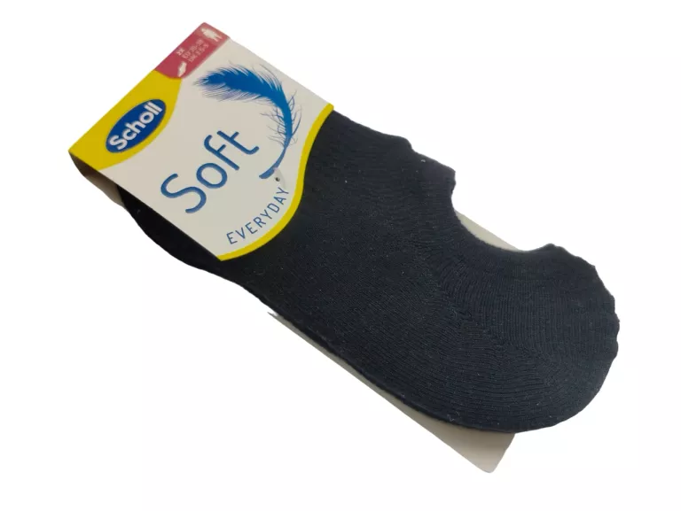 SCHOLL SOFT SKARPETKI STOPKI 35/38 CZARNE 2 PARY