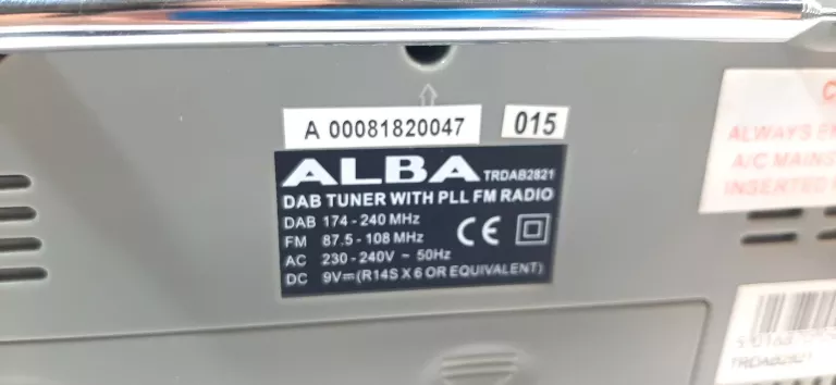 RADIO FM ALBA TRADE 2821