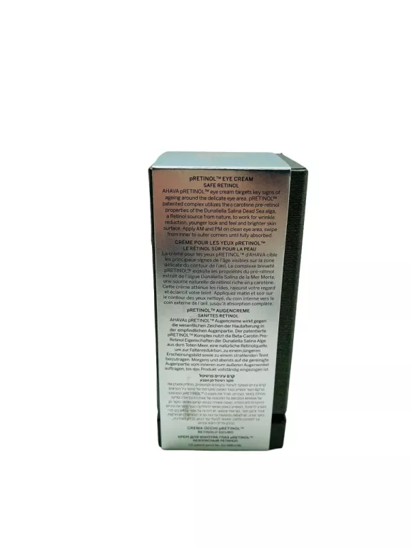 KREM POD OCZY AHAVA PRETINOL EYE CREAM KOBIETY 15 ML