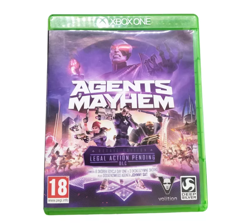 GRA NA XBOX ONE AGENTS MAYHEM