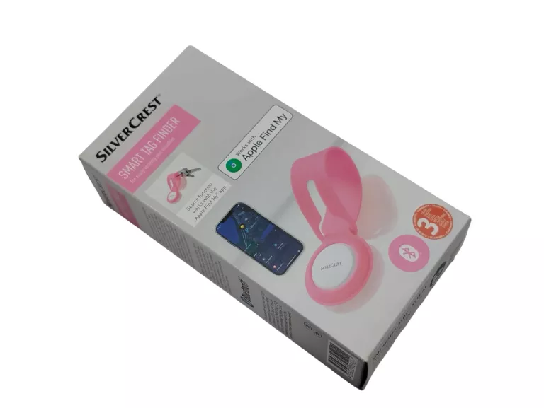 SMART TAG FINDER SILVERCREST SSTF A1 RÓŻOWY