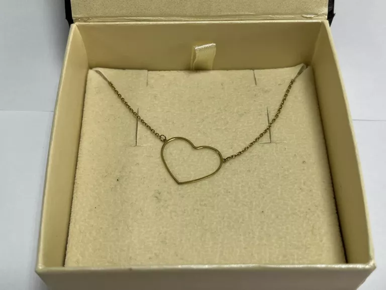 piekny-zloty-lancuszek-z-sercem-apart-stan-uzywany