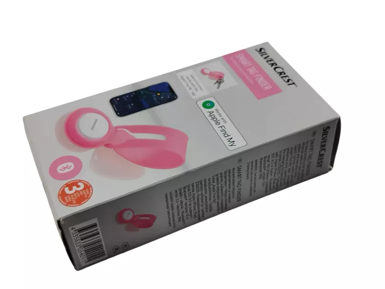 SMART TAG FINDER SILVERCREST SSTF A1 RÓŻOWY
