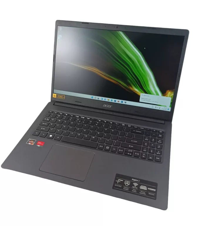 LAPTOP ACER ASPIRE 3 A315-23 ŁADOWARKA PUDEŁKO