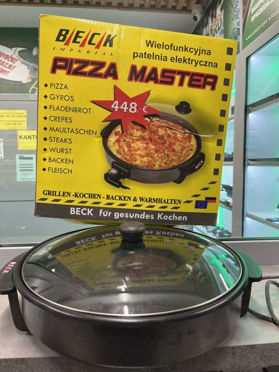 WIELOFUNKCYJNA PATELNIA ELEKTRYCZNA BECK PIZZA MASTER