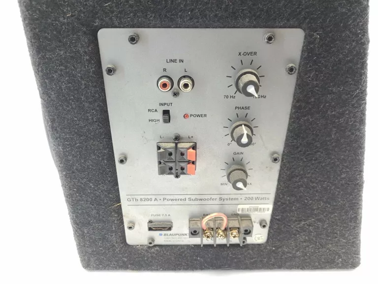 TUBA BASOWA BLAUPUNKT AKTYWNA GTB 8200A