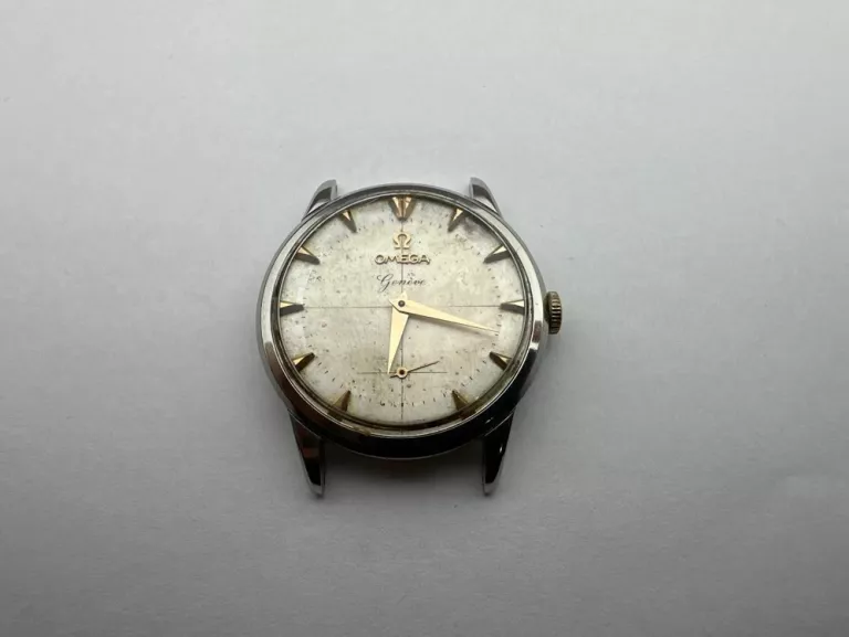 ZZEGAREK MECHANICZNY OMEGA GENEVE 2754-1 34,5MM CAL 266 VINTAGE 50S