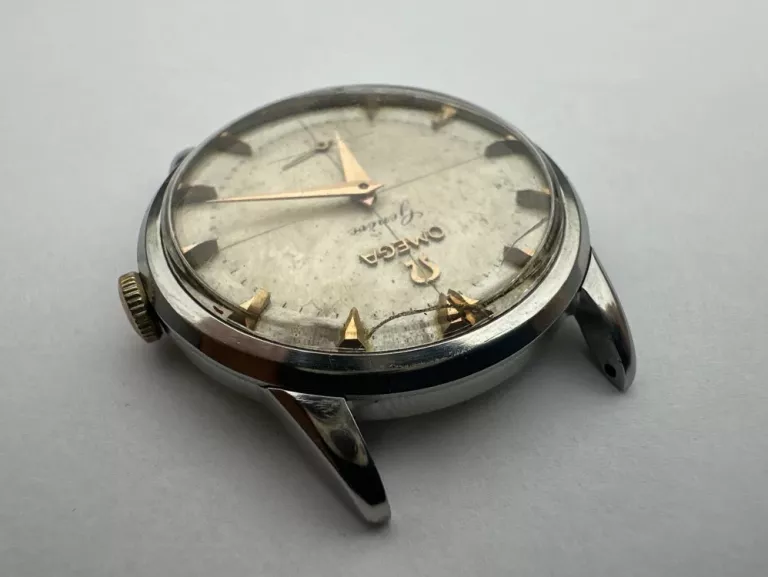 ZZEGAREK MECHANICZNY OMEGA GENEVE 2754-1 34,5MM CAL 266 VINTAGE 50S
