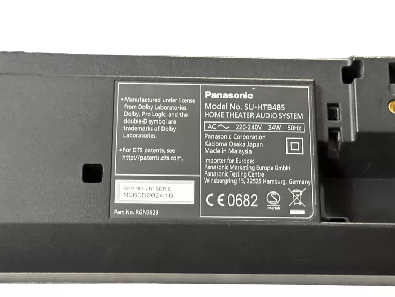 soundbar-panasonic-sc-htb485-kolor-czarny
