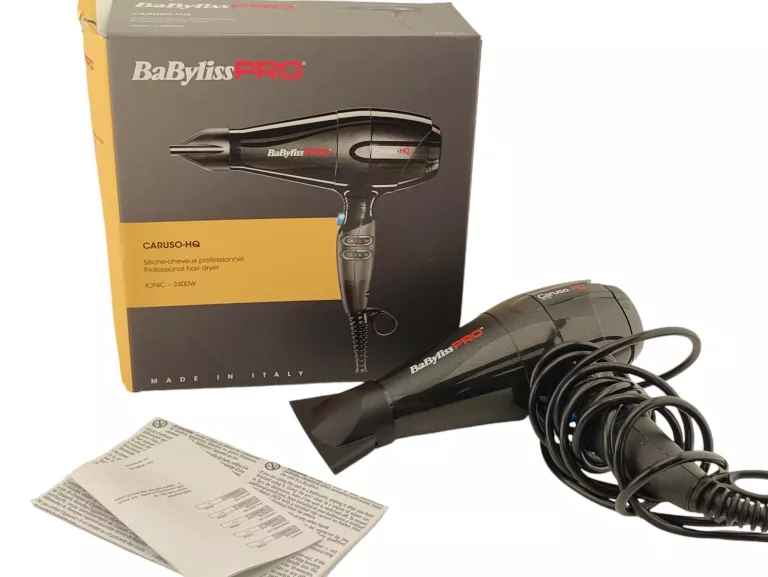 SUSZARKA DO WŁOSÓW BABYLISS PRO HQ CARUSO BAB6970IE 2400W