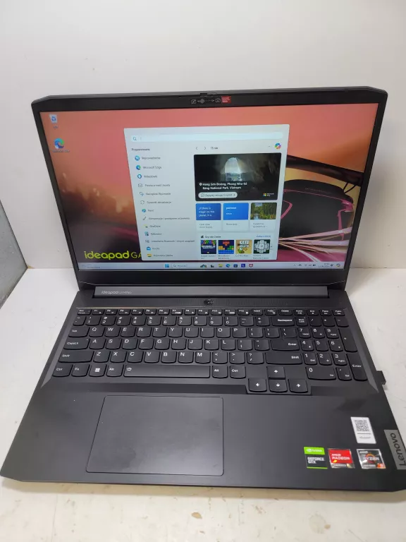 LAPTOP GAMINGOWY LENOVO IDEAPAD GAMING 3 15AC *FV*GWARANCJA*