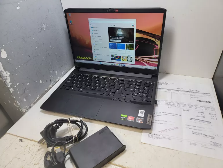 LAPTOP GAMINGOWY LENOVO IDEAPAD GAMING 3 15AC *FV*GWARANCJA*