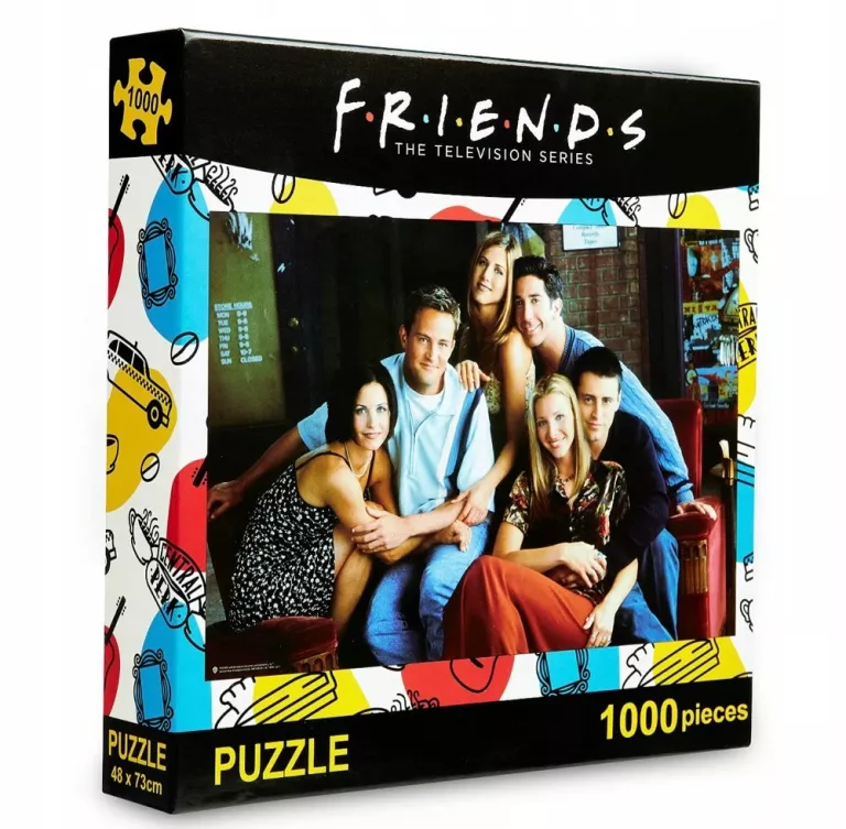 PUZZLE Z SERIALU FRIENDS 1000 PUZZLI
