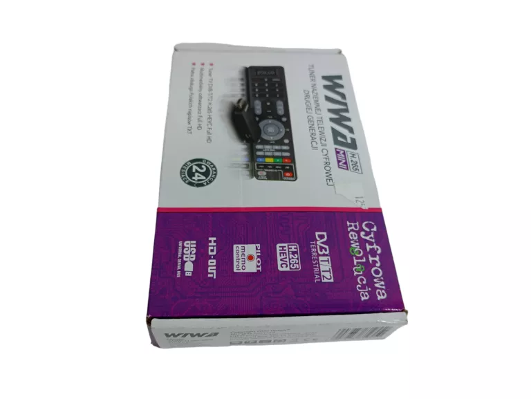 TUNER DVB-T2 WIWA H.265 MINI