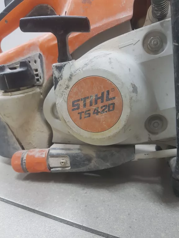 PRZECINARKA SPALINOWA STIHL TS420 OD LOMBARD TRZEBNICA