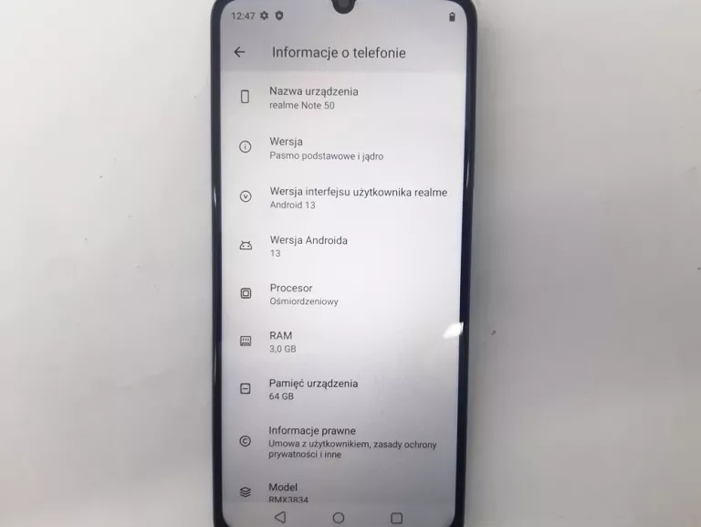TELEFON REALME RMX3834