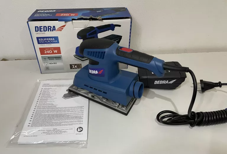 SZLIFIERKA OSCYLACYJNA DEDRA DED7943 240W