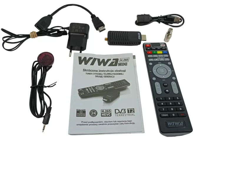 TUNER DVB-T2 WIWA H.265 MINI