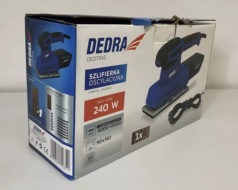 SZLIFIERKA OSCYLACYJNA DEDRA DED7943 240W