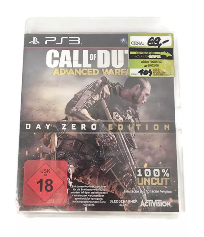 GRA NA PS3 CALL OF DUTY ADVANCED WARFARE