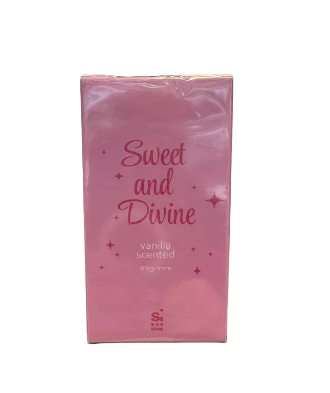 ORYGINALNA WODA PERFUMOWANA SINSAY SWEET AND DIVINE VANILLA SCENTED 50ML.