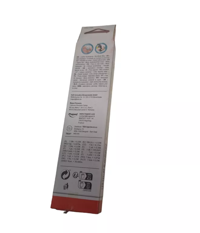MAPED OŁOWKI PASTELOWE 12 ZT