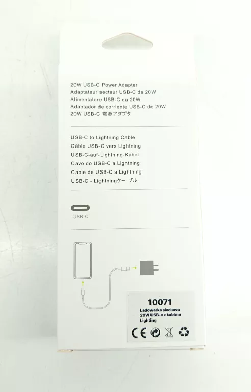 ŁADOWARKA USB C LIGHTNING 10071