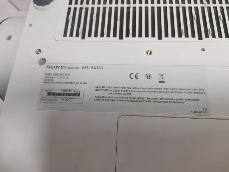 PROJEKTOR SONY VPL-SX125
