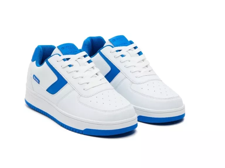 CROPP BIAŁO-NIEBIESKIE SNEAKERSY 9098V ROZMIAR 44