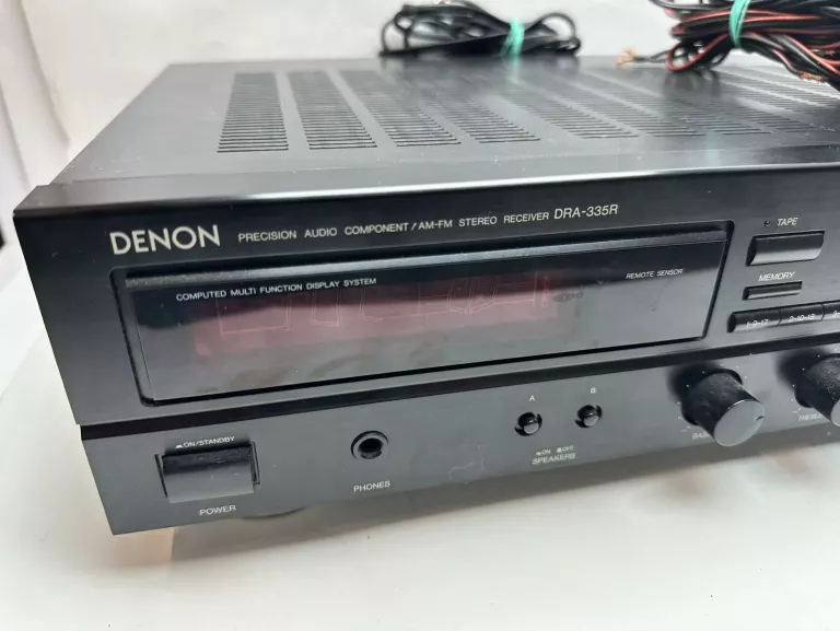 AMPLITUNER DENON DRA-335R + 2 GŁOŚNIKI