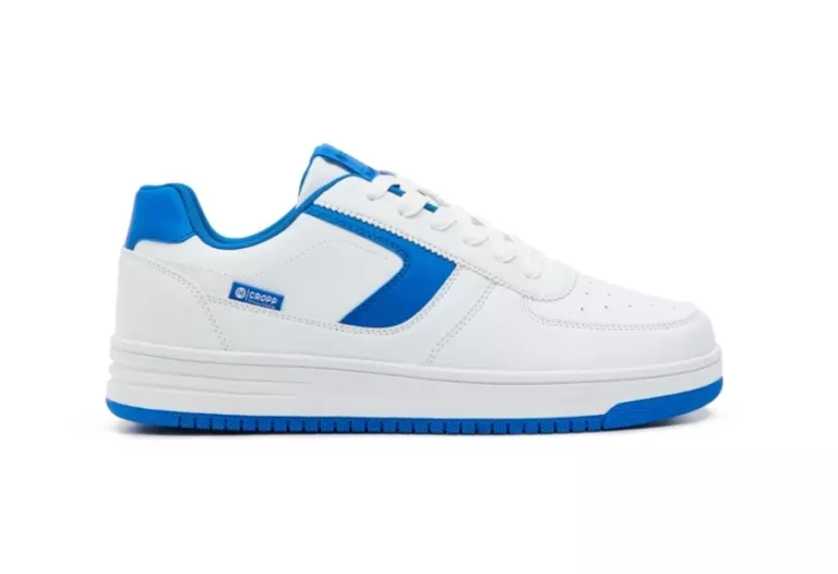 CROPP BIAŁO-NIEBIESKIE SNEAKERSY 9098V ROZMIAR 44