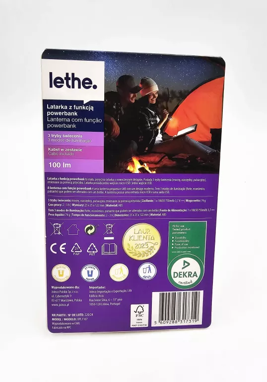latarka-z-funkcja-powerbank-lethe-opl1167-100lm-kod-producenta-opl1167