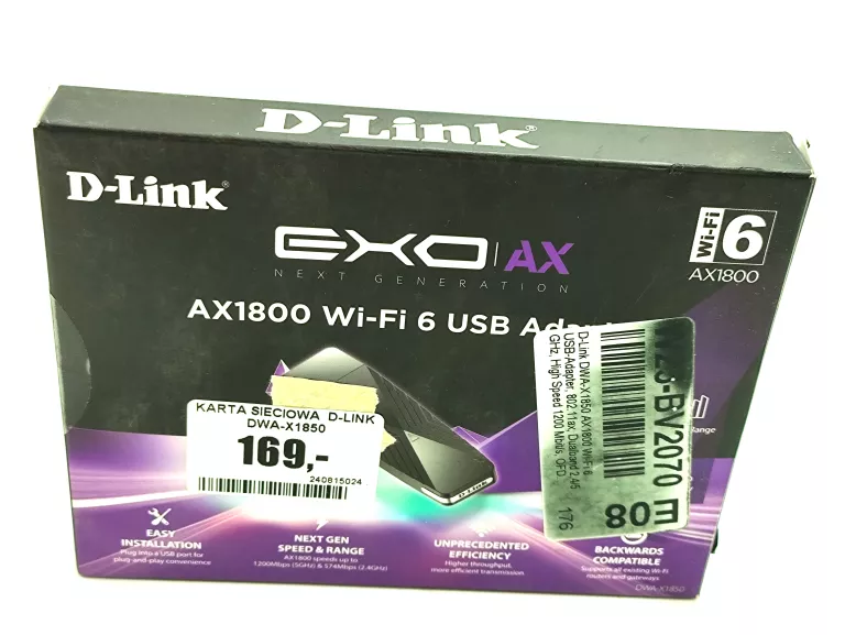 KARTA SIECIOWA  D-LINK DWA-X1850