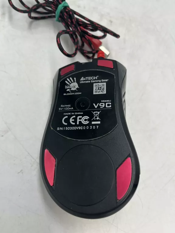 MYSZ PRZEWODOWA A4 TECH BLOODY V9C