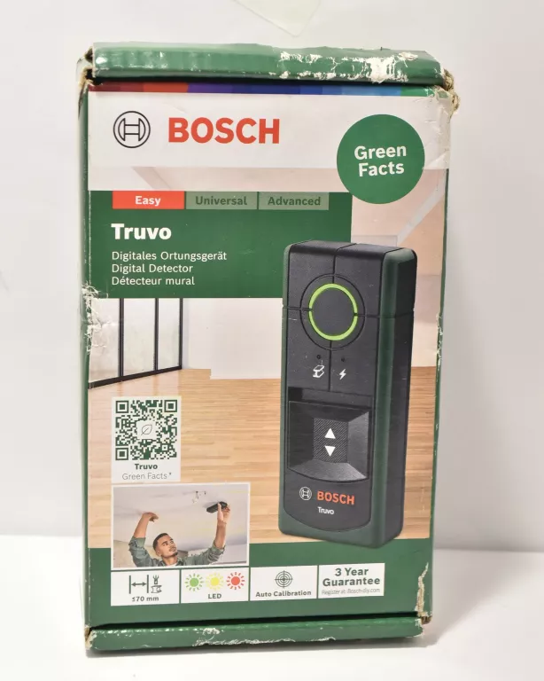 DETEKTOR KABLI/PRZEWODÓW BOSCH TRUVO 0603681205