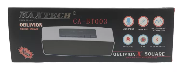 MAXTECH PRZENOŚNY GŁOŚNIK BLUETOOTH CA-BT003 3W